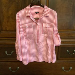 Talbots tunic blouse
